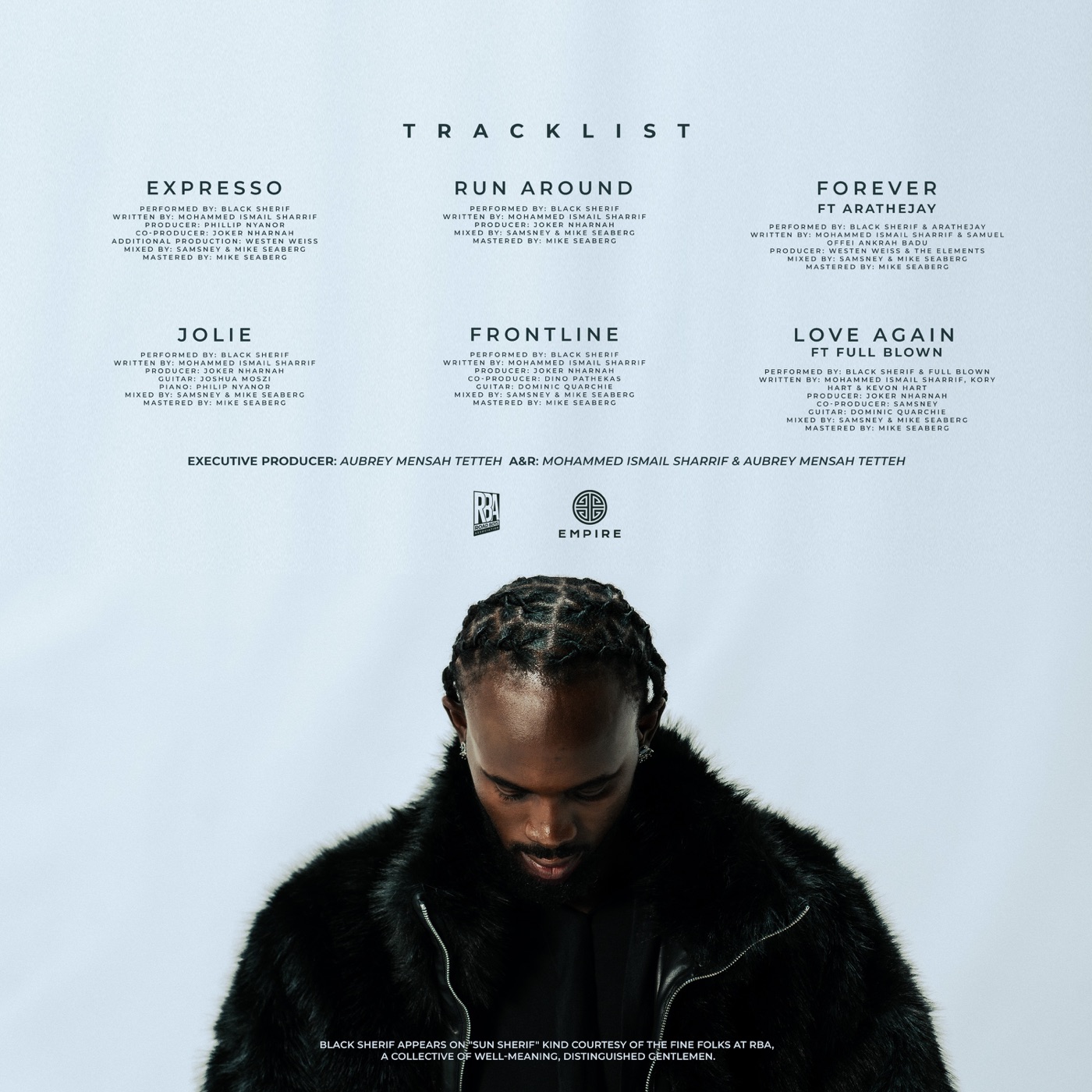 Sun Sherif Tracklist and Production Credits